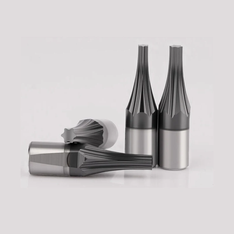 Фото Ротационный протяжной инструмент CT08 Trox, пробивной инструмент Torx T6-T50, шестигранные протяжные резцы Torx для обработки пресс-форм №4