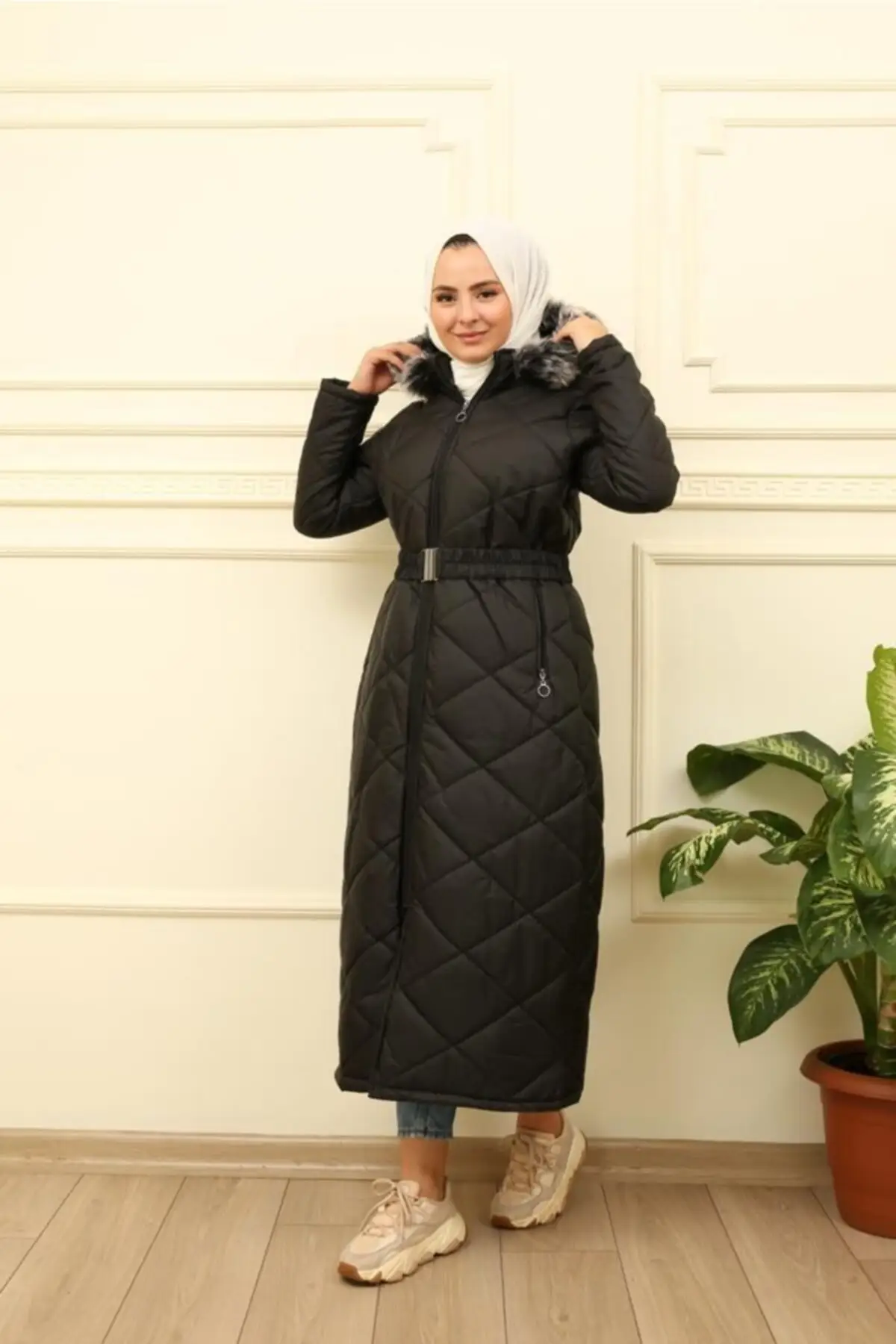 

Quilted Furry Coat Personalized Design