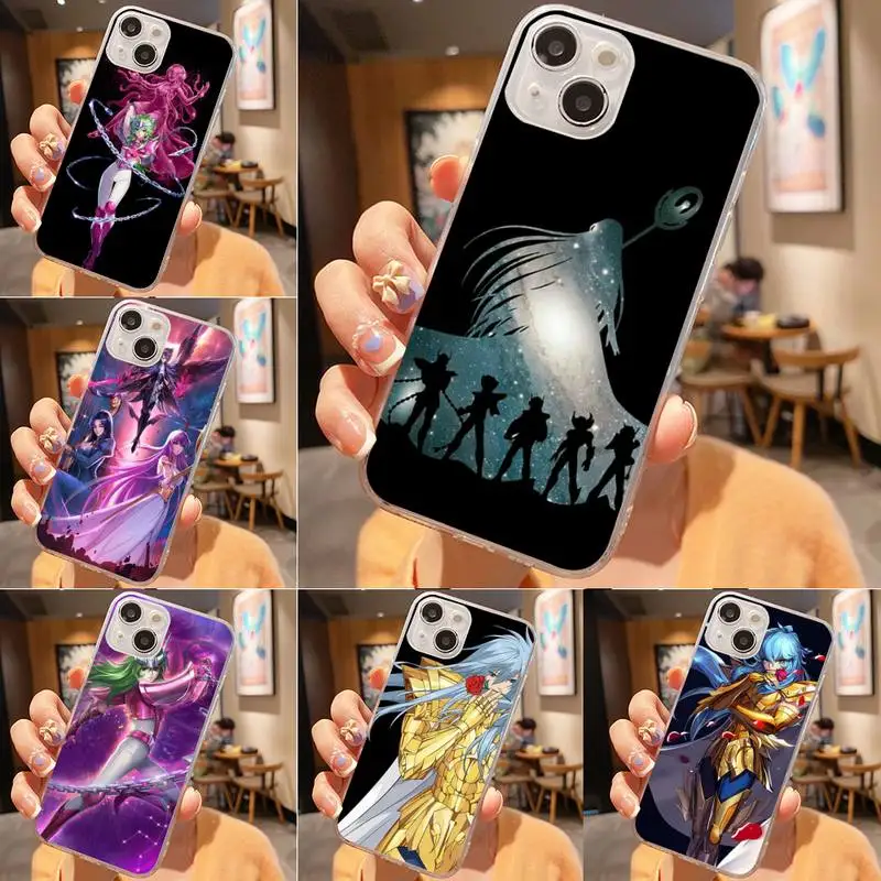 

Saint Seiya Knights Of The Zodiac Phone Case For Iphone 7 8 Plus X Xr Xs 11 12 13 Se2020 Mini Mobile Iphones 14 Promax Case