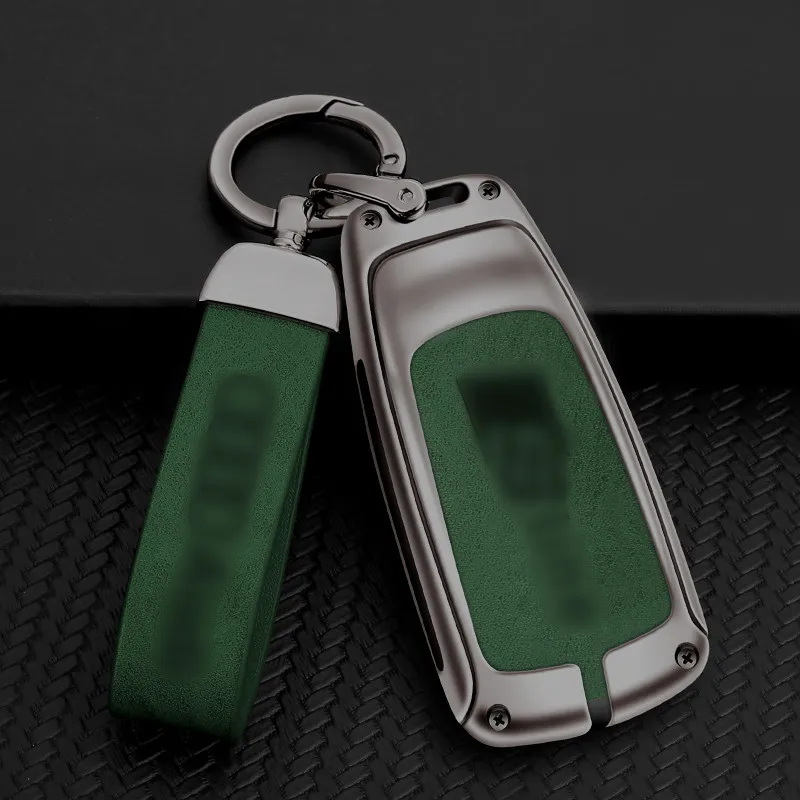 

Zinc alloy car key fob cover housing for Audi A4 A6 A5 Q7 S4 S5 S7 B9 Q5 A4L A6L 4m TT TTS RS 8S 8W Coupe styling accessories