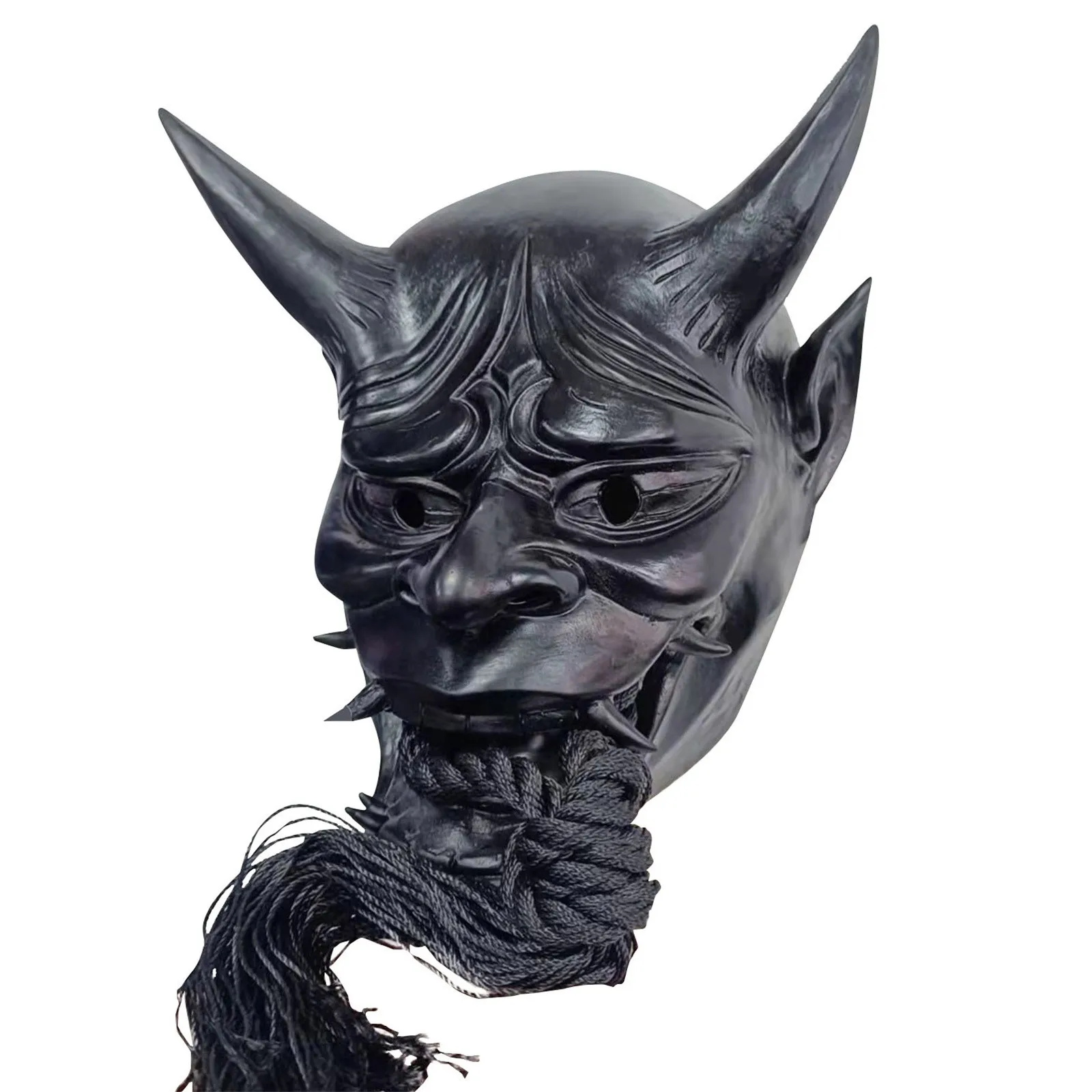 Взрослая унисекс Хэллоуин японский запечатанный праджна дьявол Hannya Noh Kabuki Demon Oni