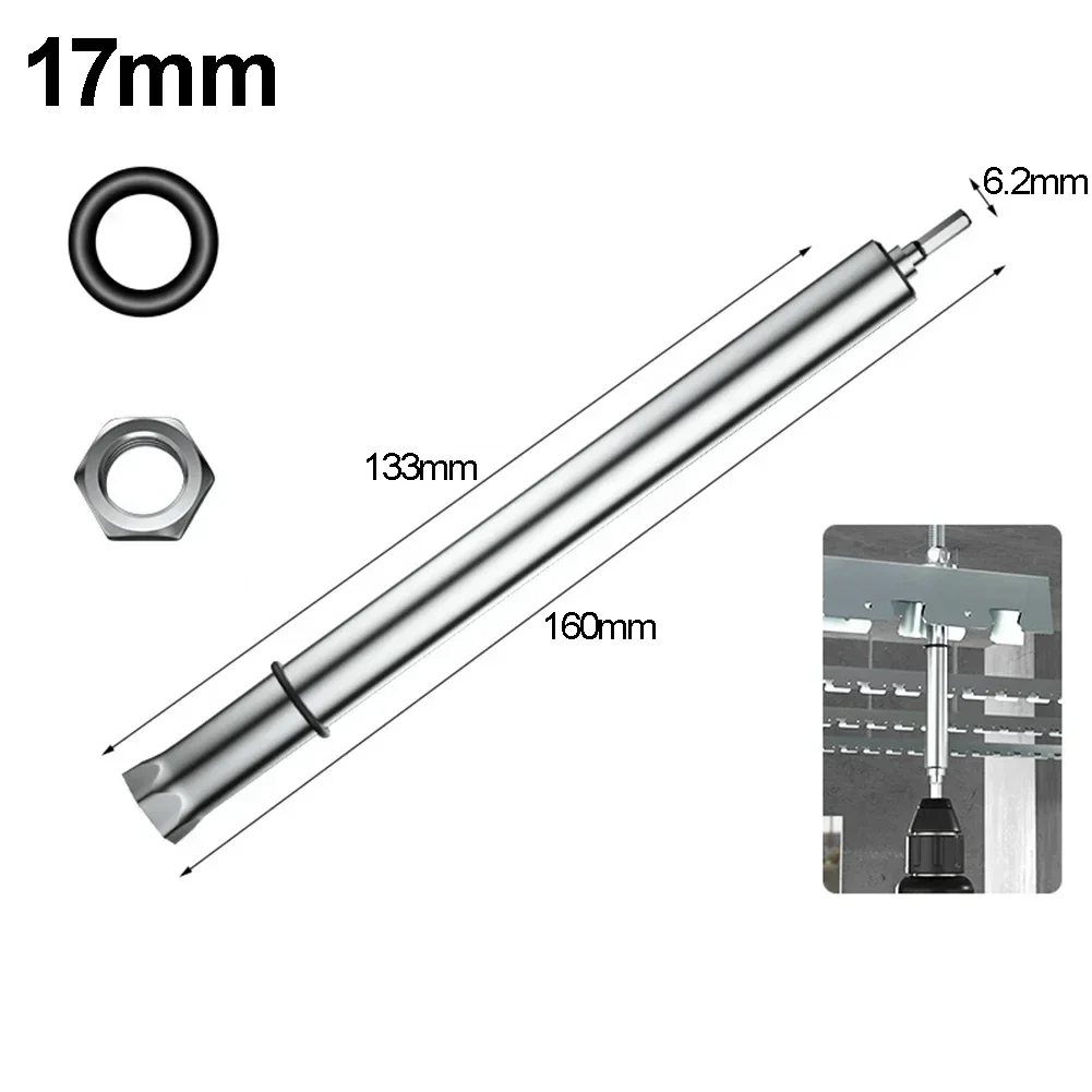 10/12/13/14/17 мм потолочная выравнивающая головка с удлиненной полой гайкой