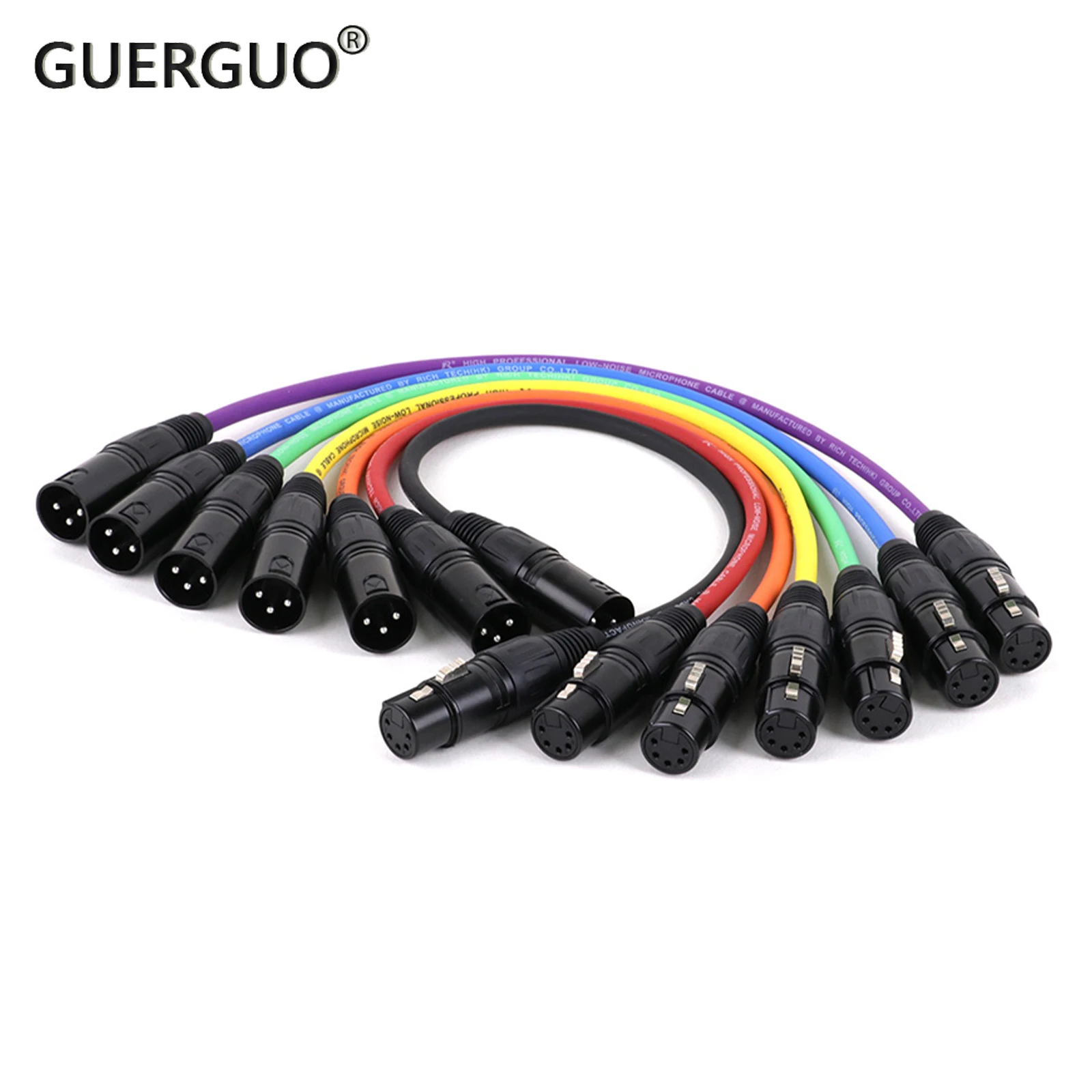 Кабель XLR с адаптером XLR3M на XLR5F-3-контактный штекер 5-контактный разъем обмоткой 2