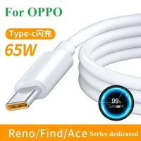 usb c cable 6 5a fast charging cord for oppo r17 find n x3 reno 7 6 pro 7se k9s realme type c cell phone quick charge data wire