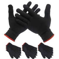 20 pairs anti static window tint carbon fiber vinyl car wrap sticker film install gloves auto nylon tinting work gloves d08b
