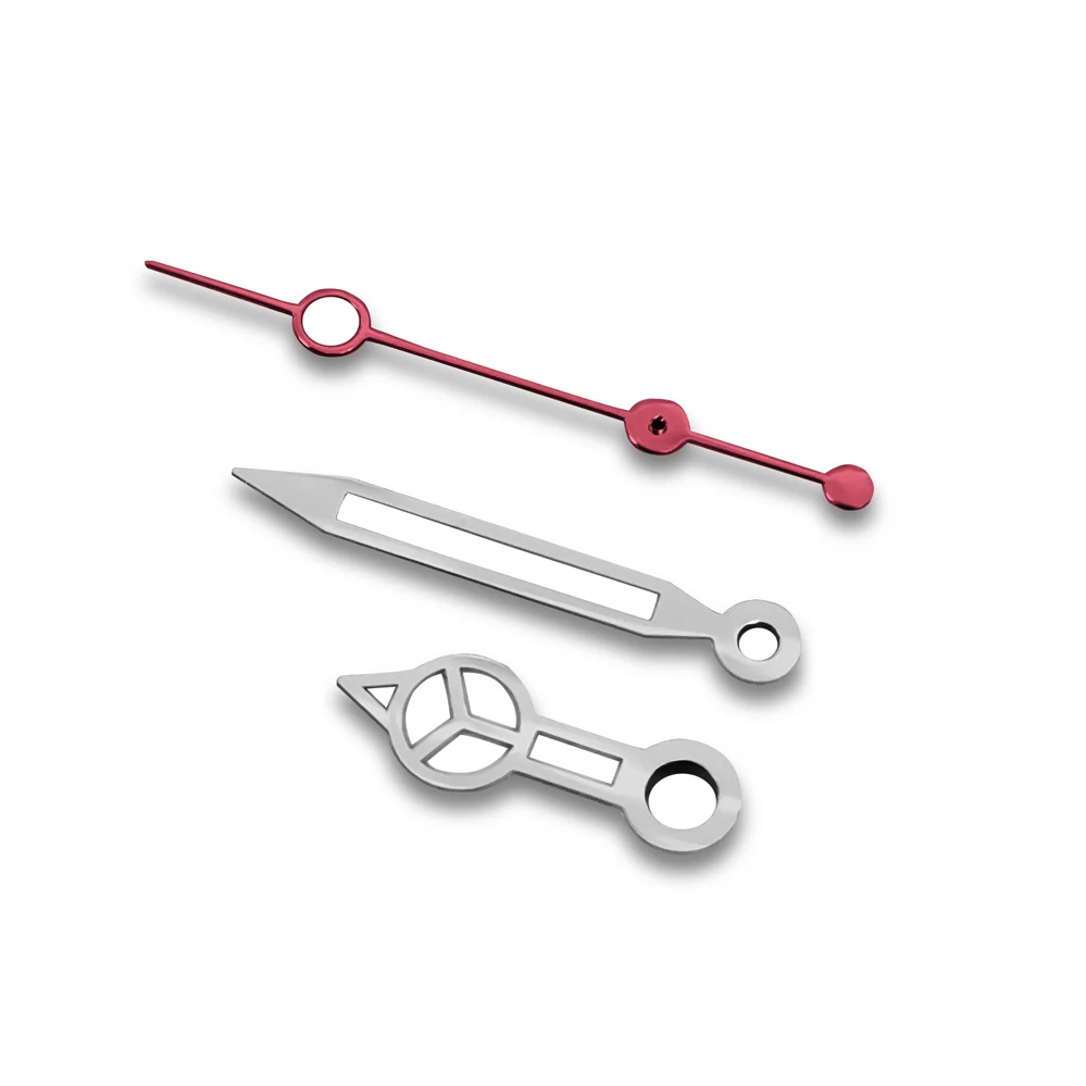 Modified Watch Hands Blue Luminous Three-hands Fit NH35 NH36 4R 7S Movement