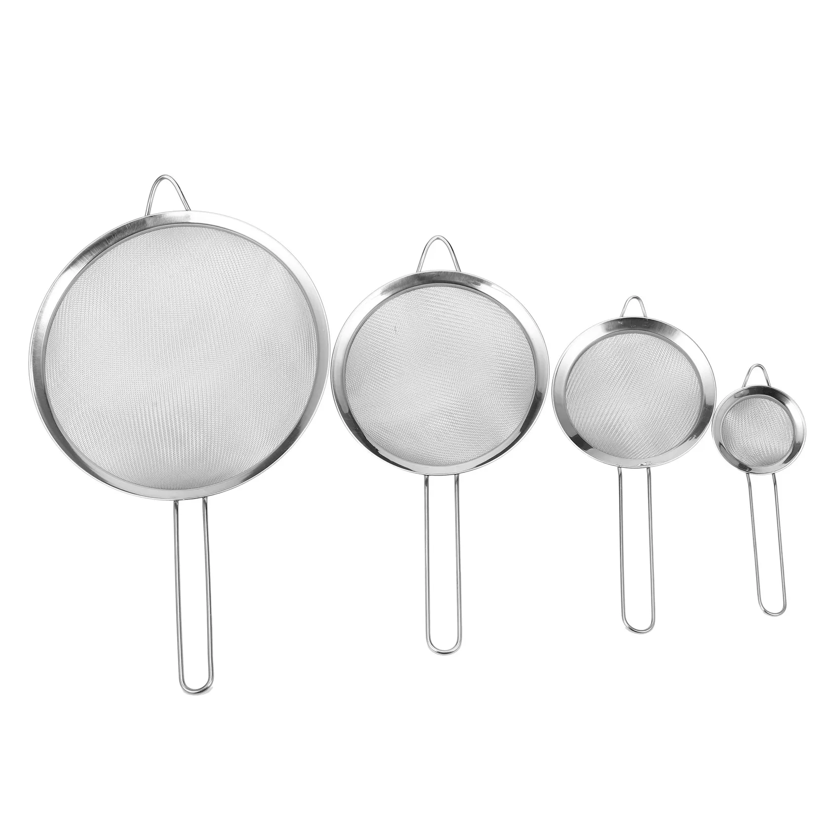 

4 шт. Ситечко для дуршлага 7/12/16/22 см из нержавеющей стали