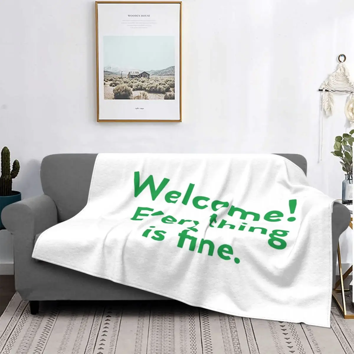 

Bienvenido todo está bien, 1 manta, colcha, edredones a cuadros para cama, colcha de 90, manta de lana a cuadros y fundas