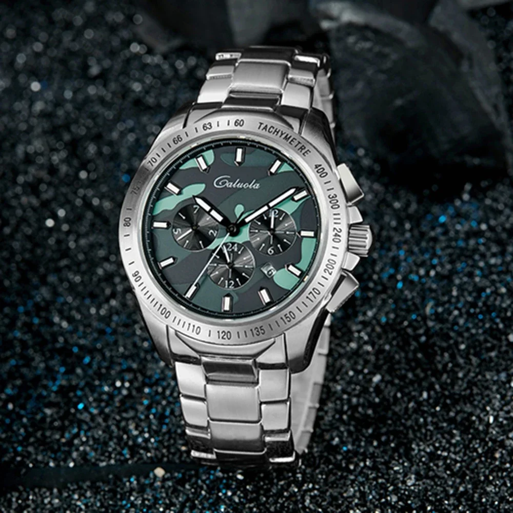 Мужские механические часы CALUOLA Sport 42 мм