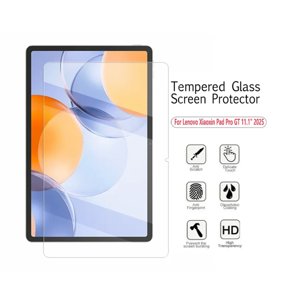 Фото 2 шт., 9H, защитная пленка из закаленного стекла для планшета Lenovo Xiaoxin Pad Pro GT 11,1 дюйма, 2025, HD защитная пленка от царапин №3