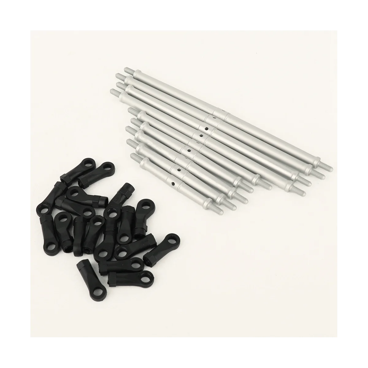 

9Pcs Metal Suspension Link Rod Chassis Link Set for Axial SCX10 III JT Gladiator 1/10 RC Crawler Car Upgrade Parts,3