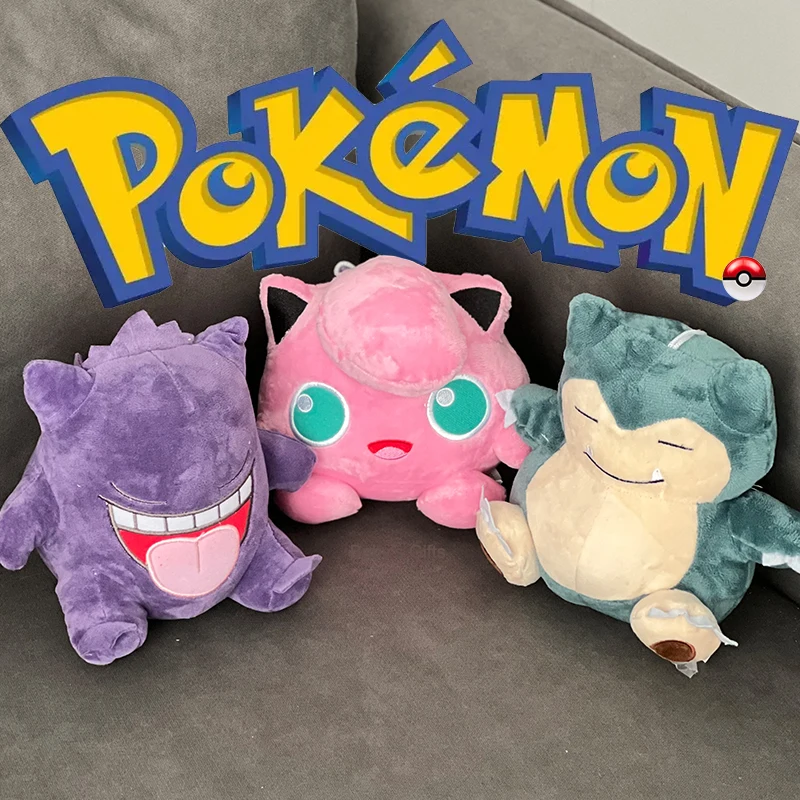 

Takara Tomy Аниме Pokemon плюшевая игрушка «Пикачу» Мягкая кукла Bulbasaur Psyduck Сквиртл Lapras чармандер Рождественский подарок для детей