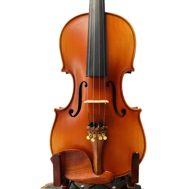 Скрипка в стиле Strad SONG Master 44, полностью лучшая задняя крышка, детали из розового дерева, индонезийские аксессуары из черного дерева класса A #15269 (art.: 3920c2da9e2fb) - 3920c2da9e2fb