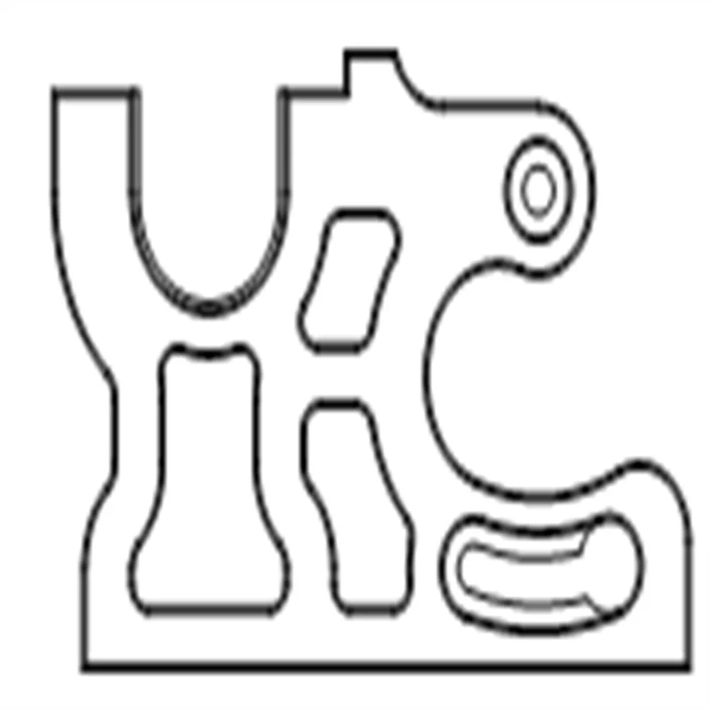 

RGT аксессуары для радиоуправляемых автомобилей H98105 крепление двигателя подходит для HongNor HNR 1/10 Monster Truck H9805