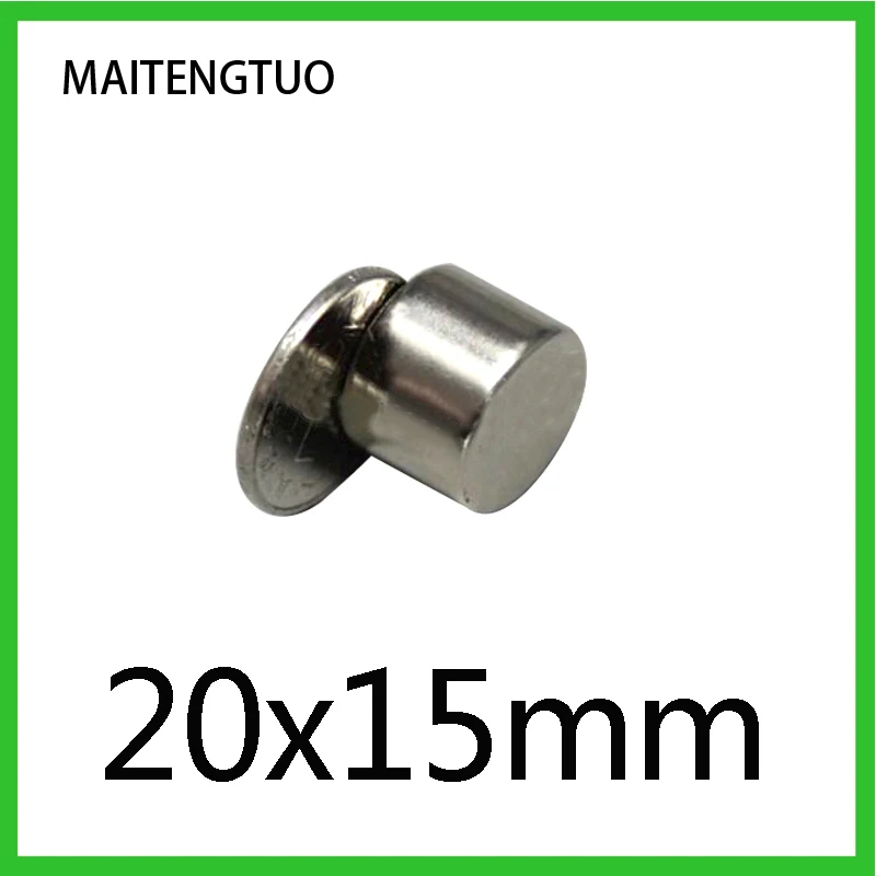 

1/2/3/5/10pcs 20x15 mm Strong Permanent Magnet 20mmx15mm Bulk Round Magnets 20x15mm Neodymium Disc Magnet 20*15 mm