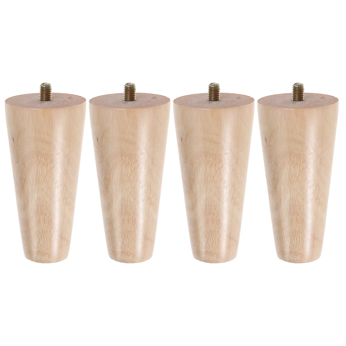 

4PCS Round Tapered Sofa Legs Furniture Legs Sofa Support Legs Sofa Legs Furniture Replacement Legs