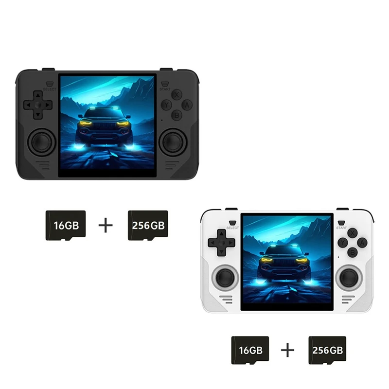 

RGB30 Retro Game Console 16G+256G 4.0 Inch 720X720 Quad-Core CPU 5Ghz Wifi+Bluetooth 4100Mah Handheld Game Controller