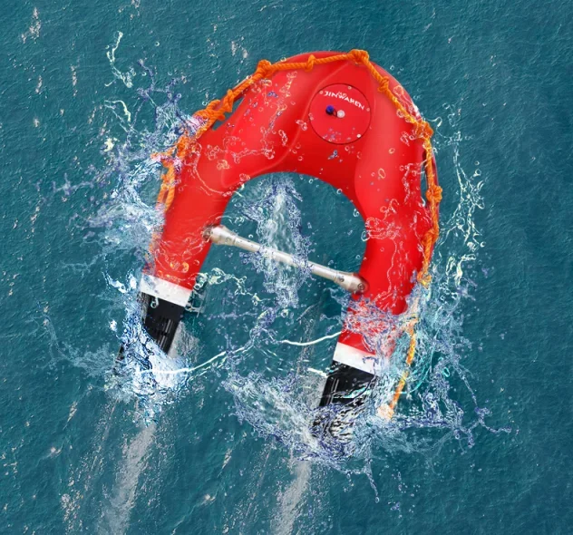 Беспилотная электрическая спасательная лодка с дистанционным управлением умный