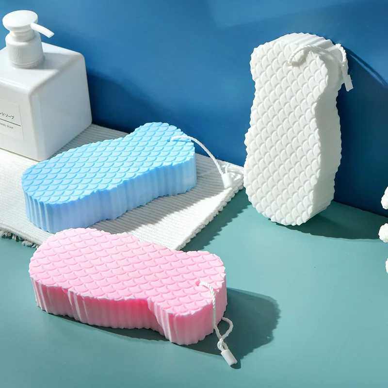 

Japan Wisp for Body Scrub Children Painless Brush Rub Baby Bathtubs Bath Brushes Sponges Scrubbers Bathroom Sponge Products 1pcs