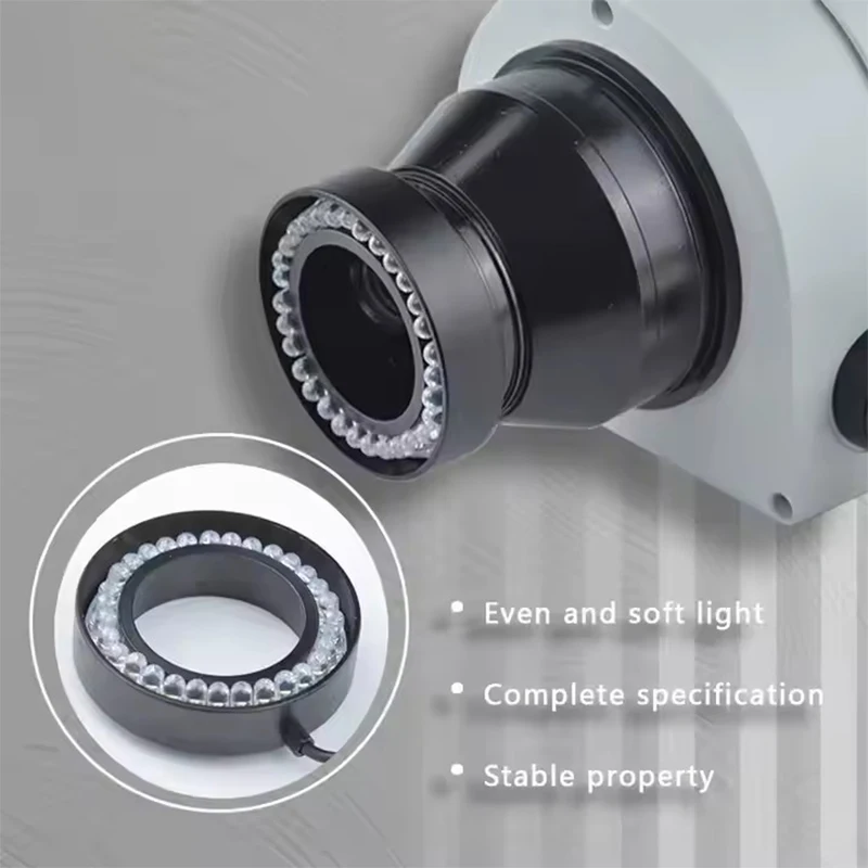 Услуги USB 31 светодиодный кольцевой светильник лампа-осветитель для микроскопа