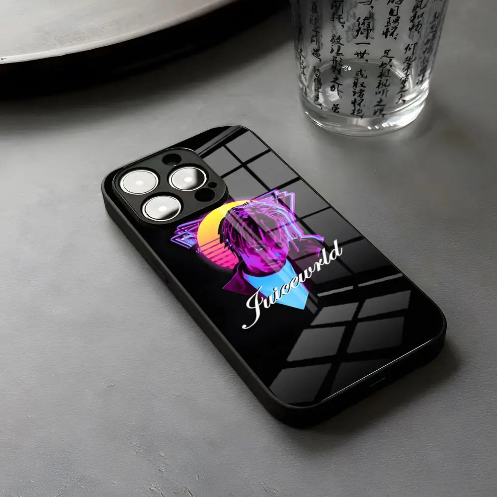 Классический чехол для телефона Juice Wrld Iphone 16 15 13 12 14 11 Pro Max с индивидуальным