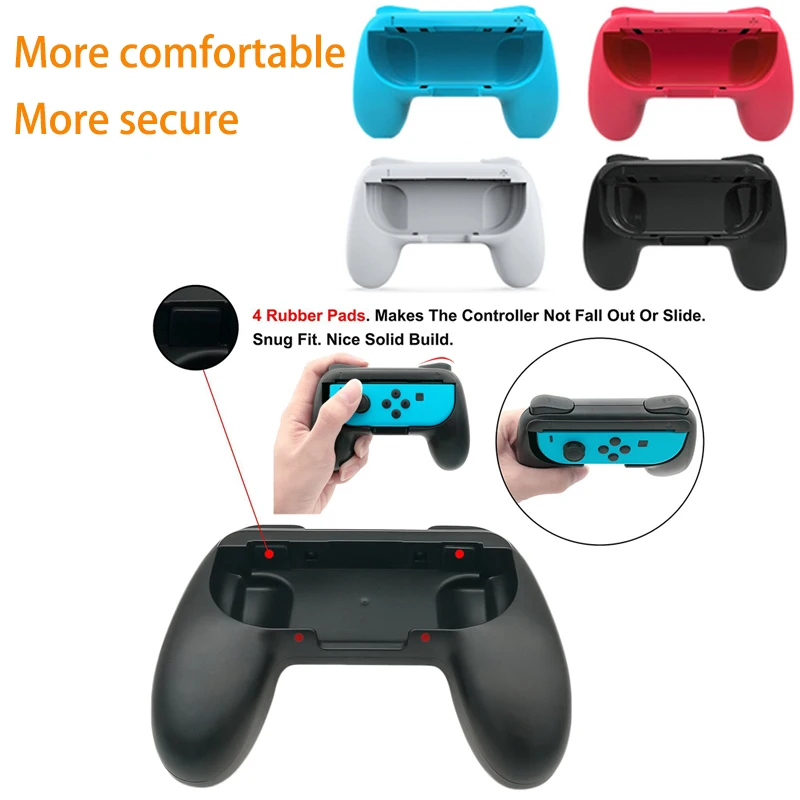 

For Nintendo Switch Accessories Racing Steering Wheel Handle Grips Joycon Caps for Nintendo Switch NS Gamepad Portable Non-slip