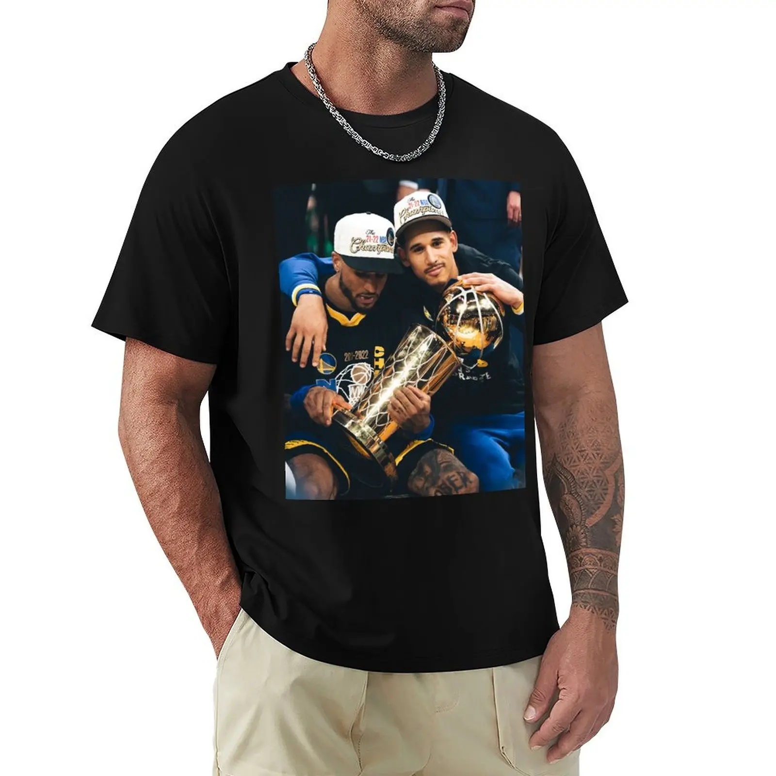 Футболка Gary Payton II and Juan Toscano-Anderson Champions 2022 забавные подарки одежда в стиле хиппи