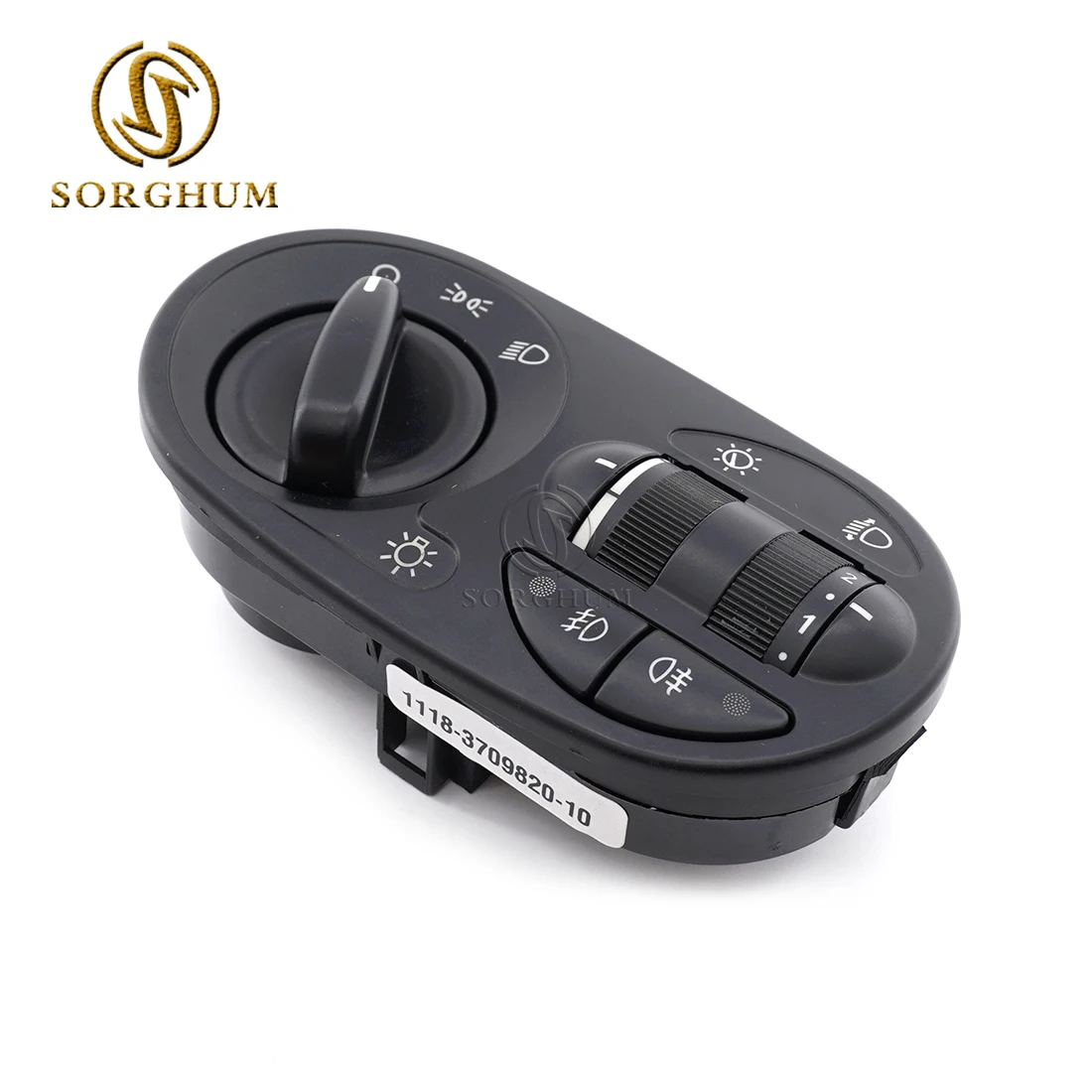 

Sorghum 1118-3709820-10 345.3769 New Car Headlight Control Switch Head Lamp Light Dimmer Switch For Lada Kalina Kombi Stufenheck