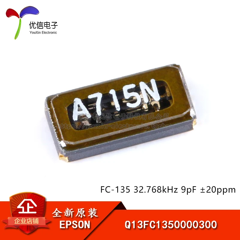 

Brand new original FC-135 32.768kHz 9pF 20ppm 3215 SMD passive crystal oscillator