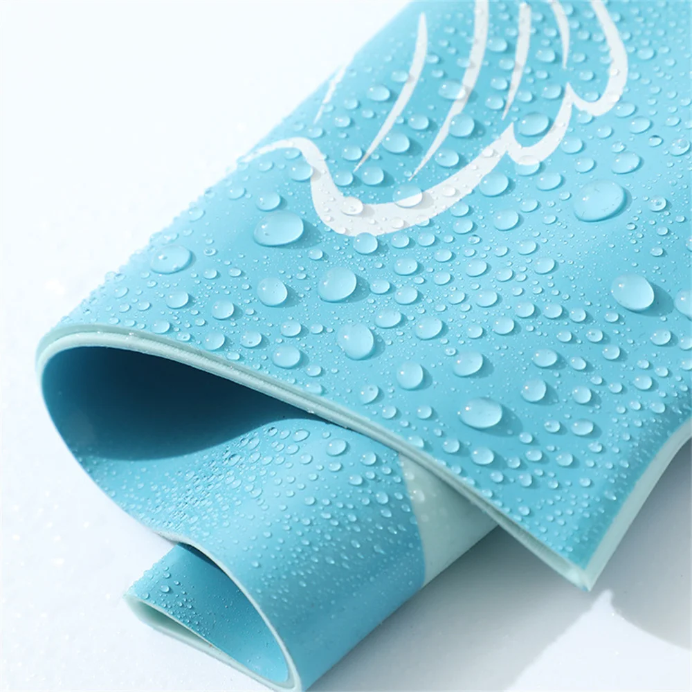 Unit Weight 0.06kg Soft And Comfortable Children Swimming Cap No Odor Bathing Cap High Elasticity Cartoon Non-slip Design