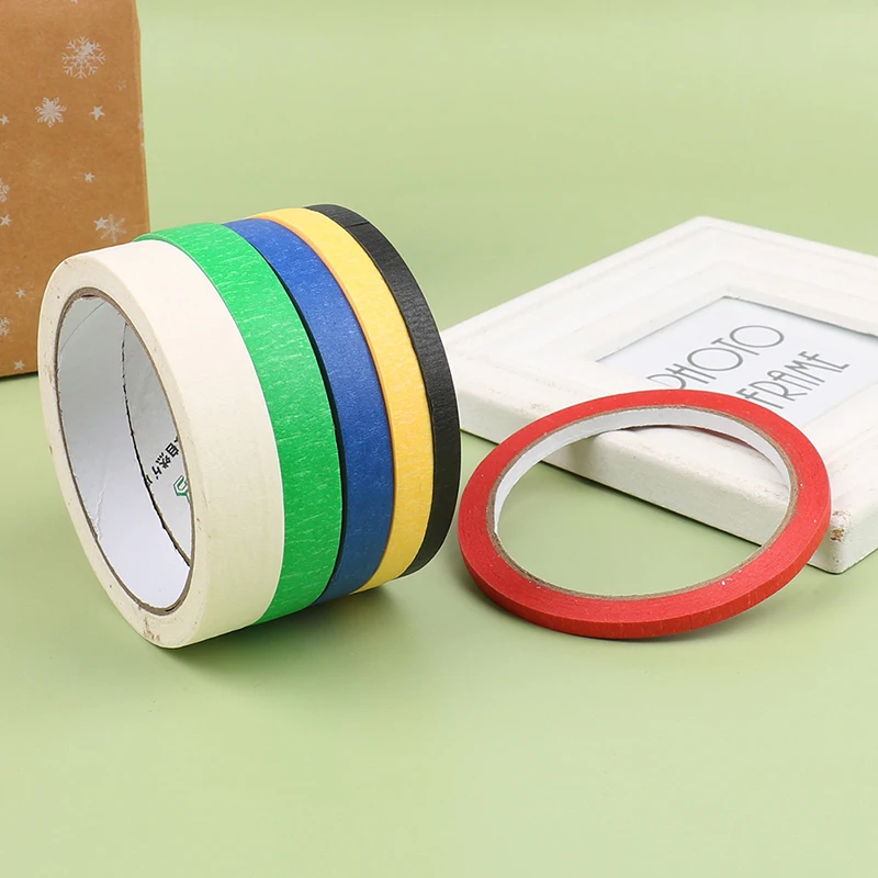 

20Meter Length Automobile Handwritten Protect The Wall Painting White Paper Adhesive Tape Drawing No Trace Masking Tape