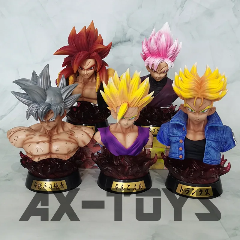 

Anime figure Dragon Ball action figure Goku Vegeta Gogeta bust bust seven-color luminous model holiday gift