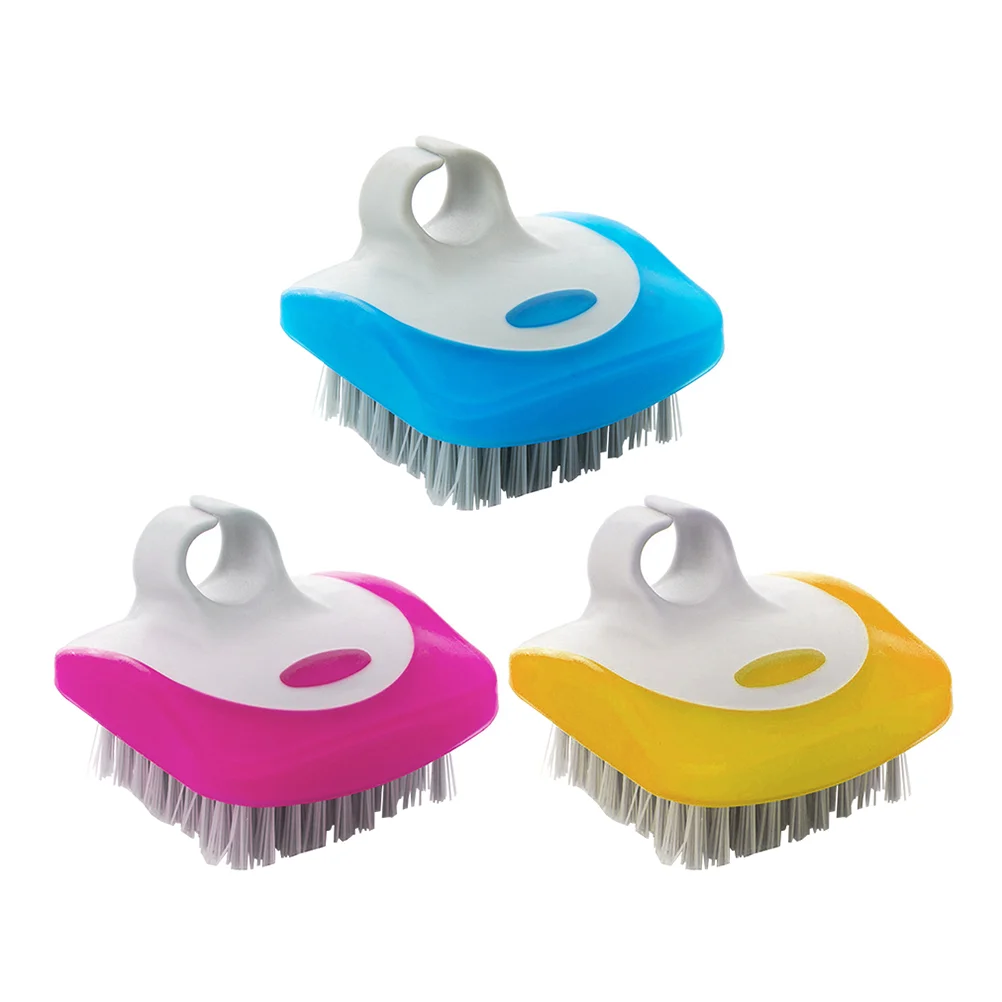 

3pcs Vegetable Brush Veggie Brush Kitchen Gadget Fruit Brush Potato Carrot Scrubber Vegetable Scrubber Vegetable Cleaning Brush