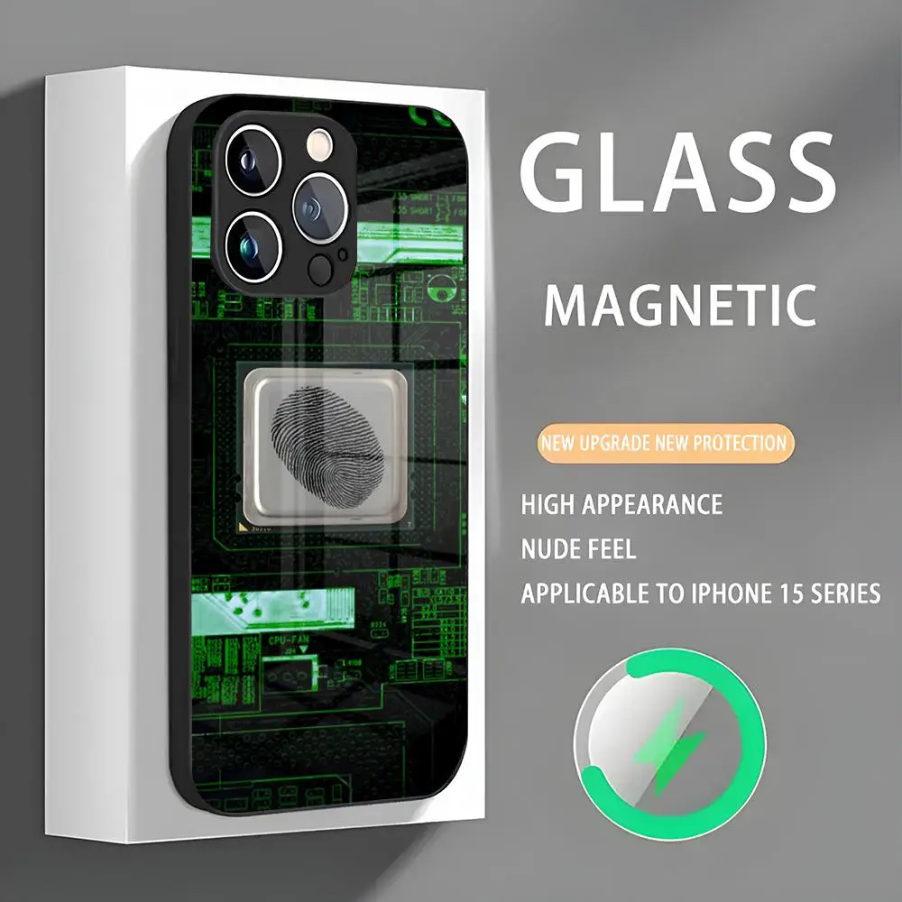 Материнская плата компьютера Dentro Placa Mae Чехол для телефона Iphone 16 Pro Max 15 14 13 12 11 X XR XS