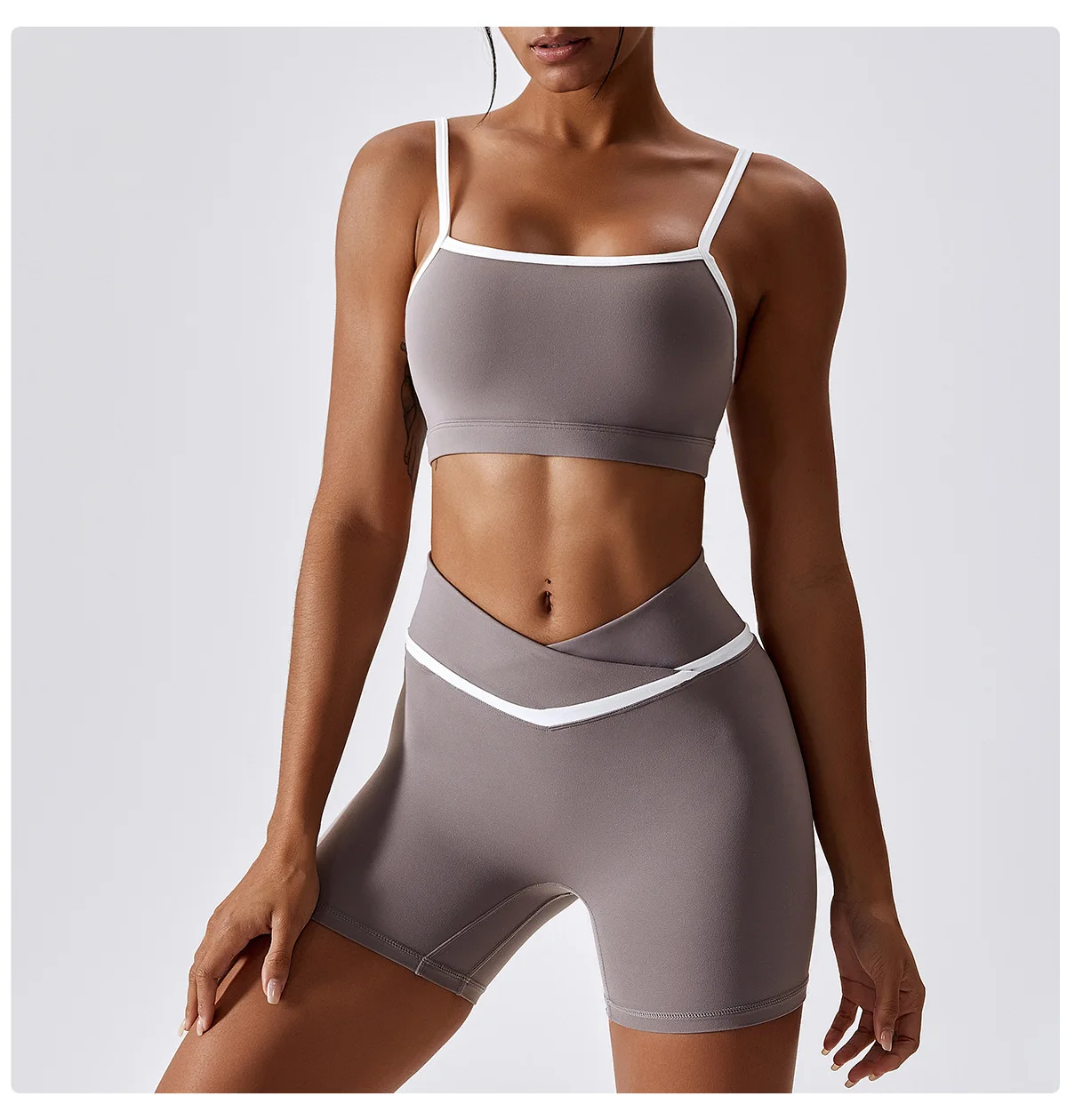 Wyplosz Shorts For Fitness Yoga Compression Vital Nude Women Sports Running High Elastic Gym Soft Push Up Comfortable Splicing