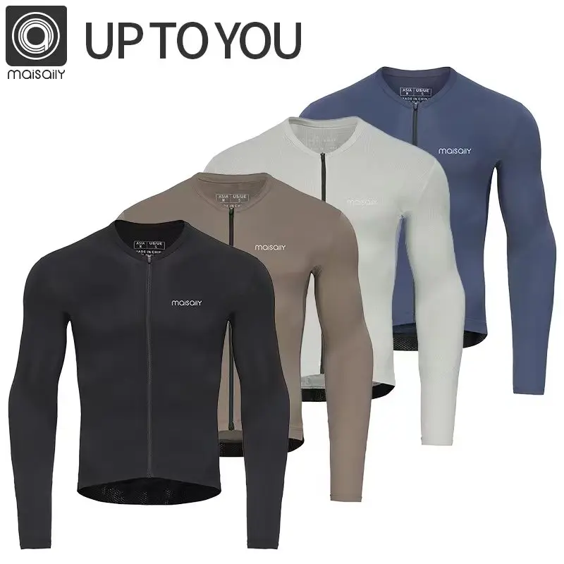 Комплект велосипедной одежды MAISAILY с длинным рукавом одежда для весны и осени
