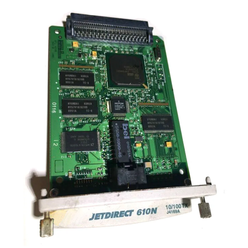 HP J4169A NETWORK CARD SERVER 10/100TX PRINT 610N JETDIRECT