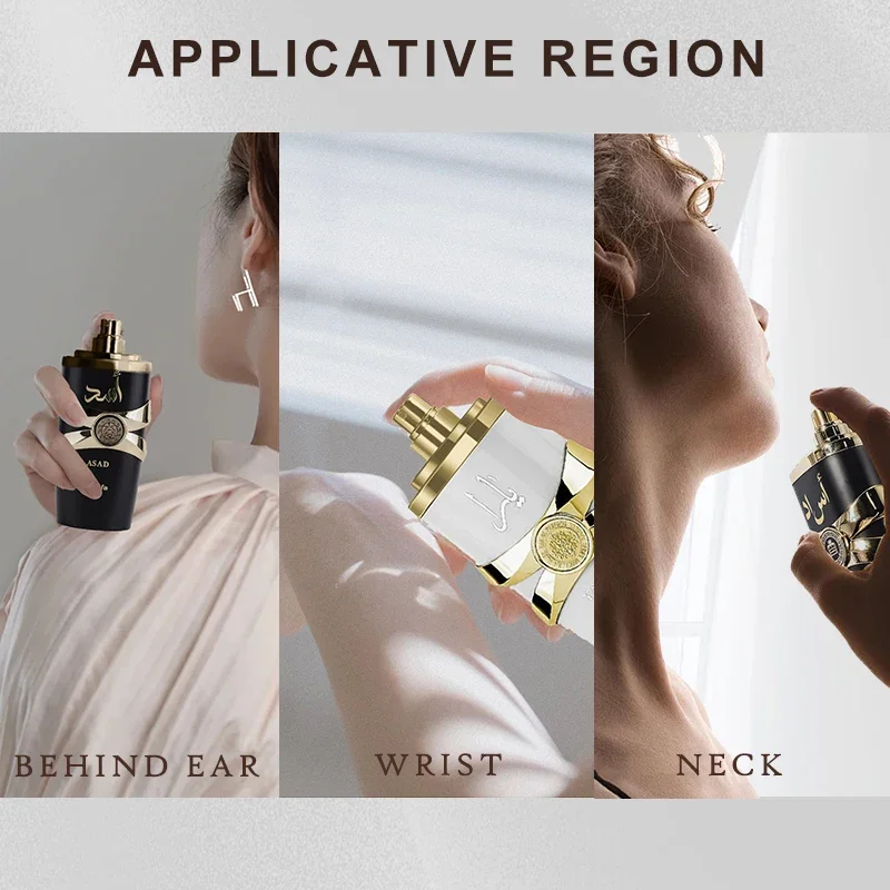 100 мл оригинальный парфюмерный спрей Asad Lasting Luxury Premium освежающий ароматы Oud and Musk Eau
