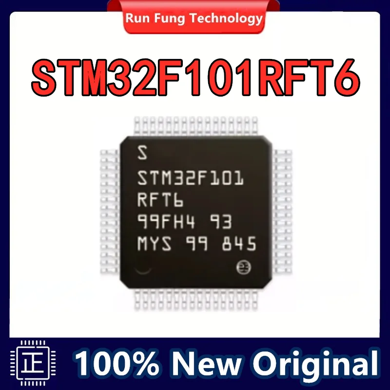 

STM32F101RFT6 LQFP-64 32 Bit MCU ARM Single Chip in stock