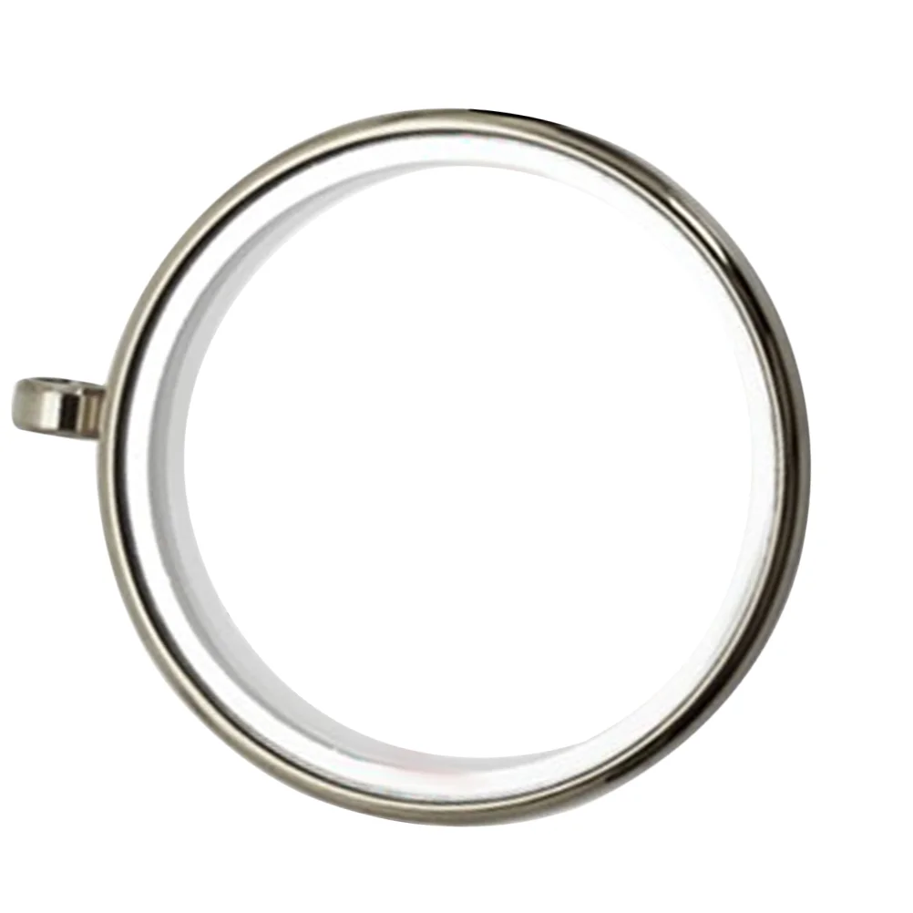 

Small Box Locket Ring Durable Necklace Photo Frames Crystal Picture Frame Gawu Pendants Jewelry Gifts Stainless Steel Round Miss