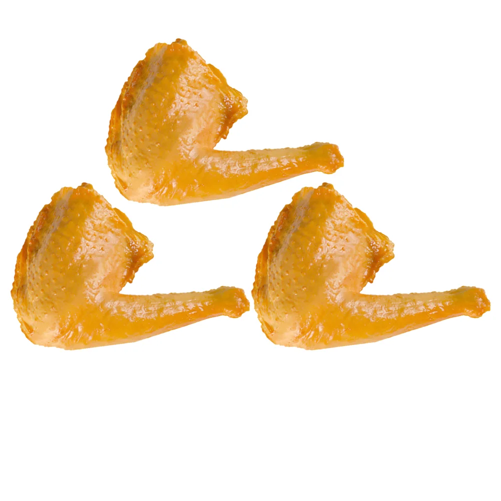 3 шт. украшения с имитацией куриных крыльев модели ног приготовленные утиные