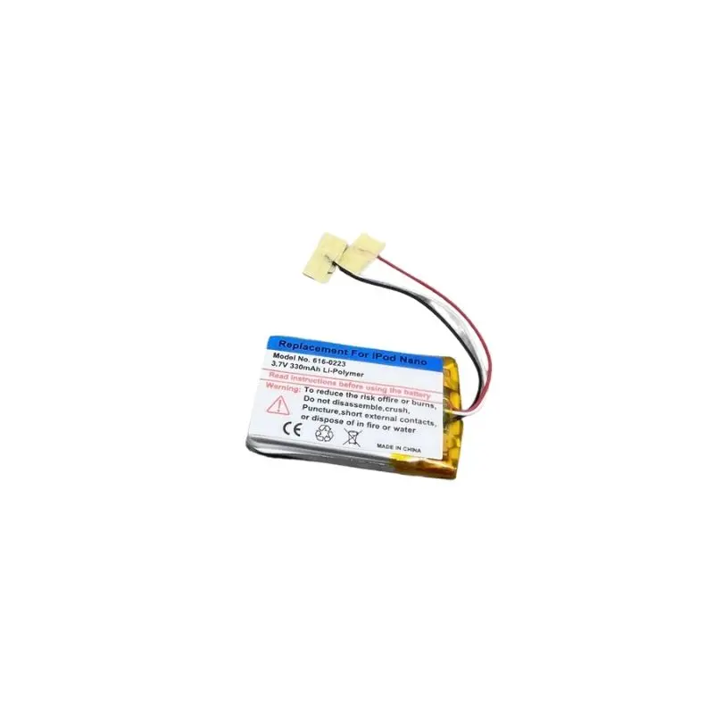 

3.7V 330mAh internal li-ion polymer battery repair replacement for ipod nano 1th gen 1gb 2gb 4gb