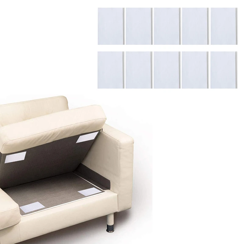 

10 парт/уп. Двусторонние ленты с крючком и петлей с клейкой лентой