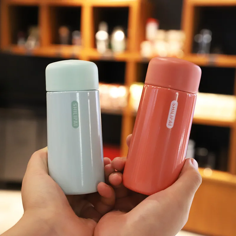

Convenient Mini Stainless Steel 150ml Thermos Cup Ultra-compact Portable Leak-proof Fashion Water Cup Drinkware Thermos