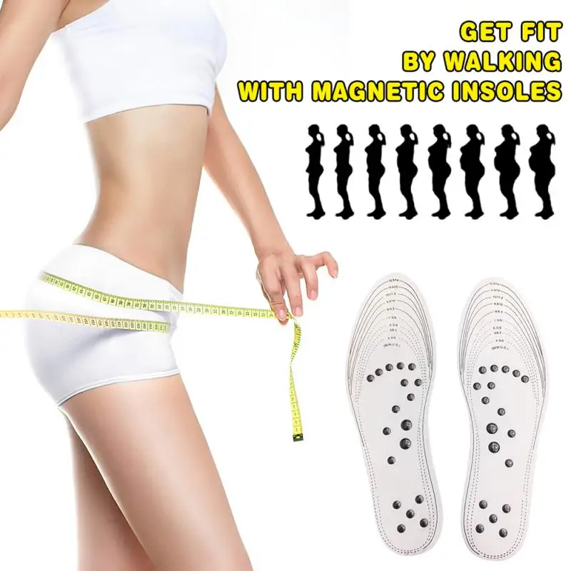 

Acupressure Slimming Insoles Foot Massager Magnetic Therapy Weight Loss Massage Insole XR-Hot