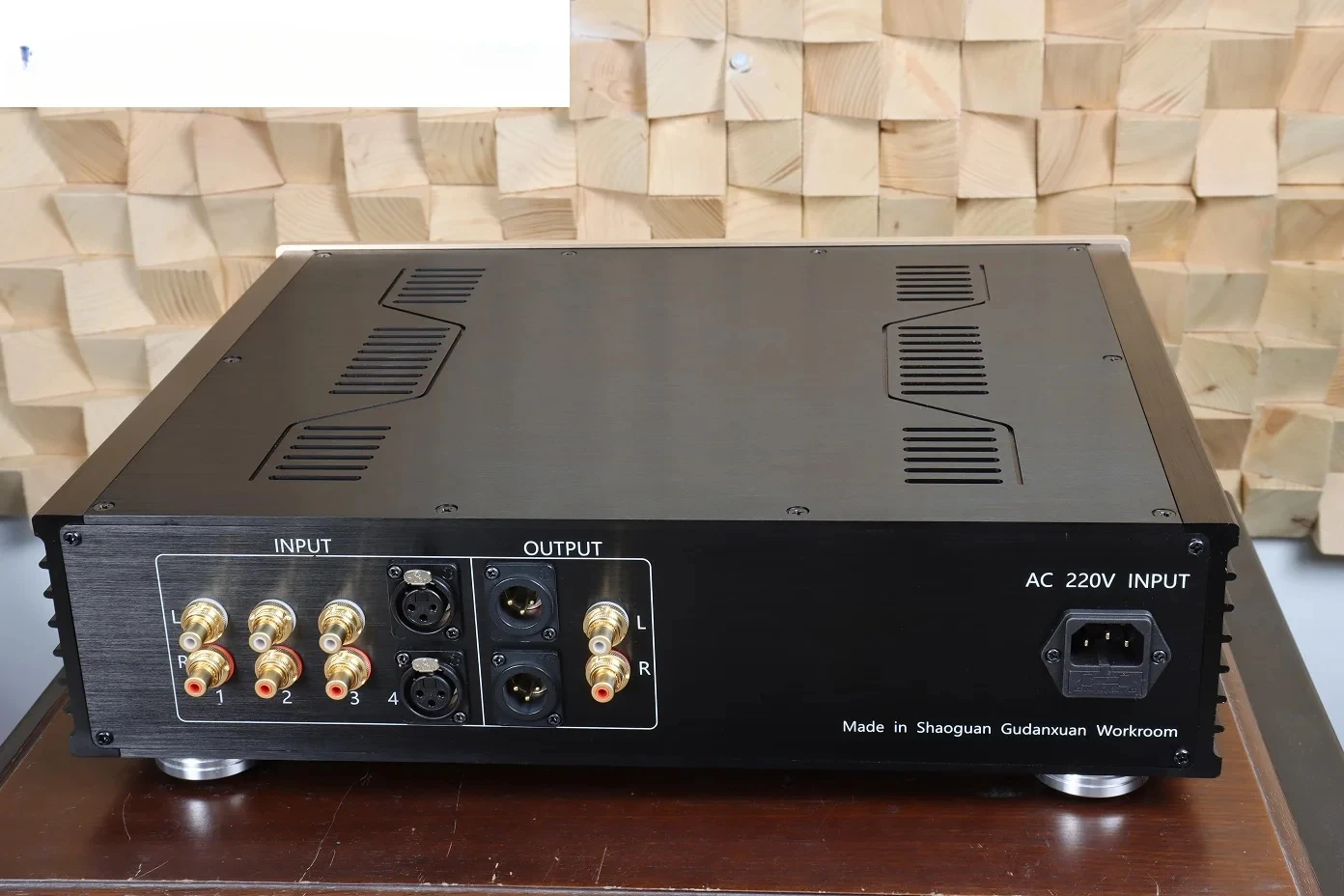 Передняя ступень электронной трубки E88CC 6922 со сбалансированным встроенным