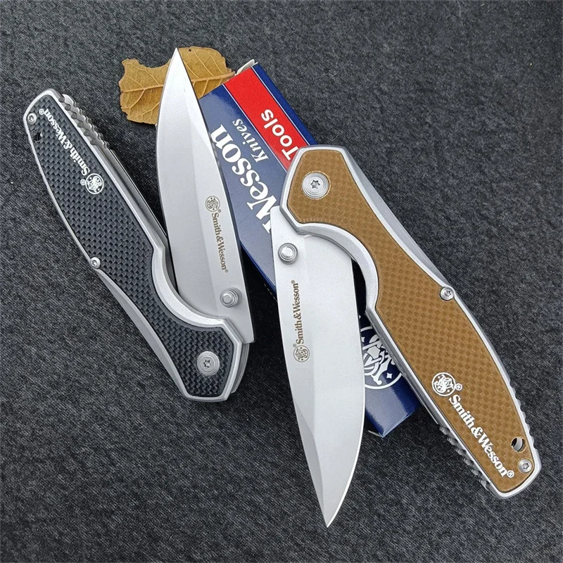 

Tactical 0520 Folding Pocket Knife 8Cr13Mov Blade G10 Handle Outdoor EDC Knives Camping Hunting Fishing Multifunctional Tool