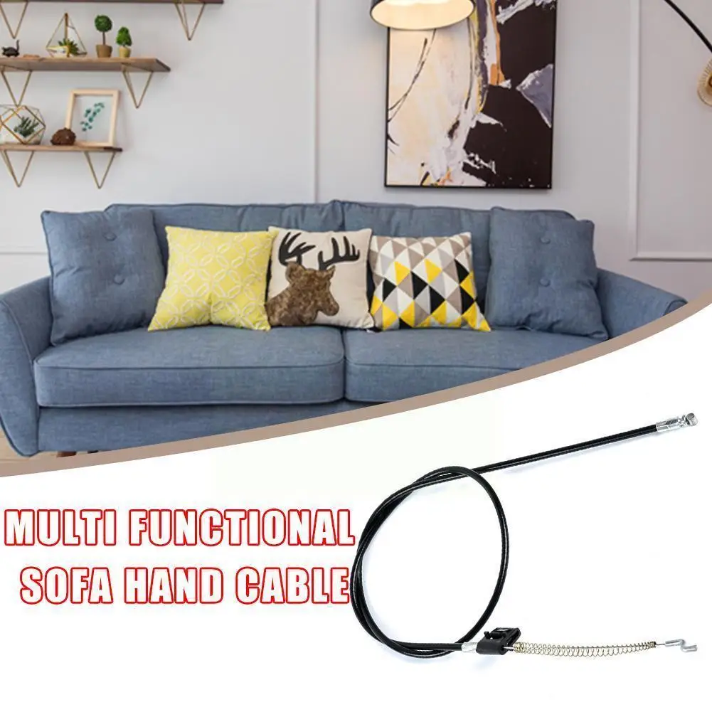

Universal Pull Recliner Handle Chair Release Lever Replacement Aluminum Metal Metal Handle With Spring And Cable For Sofa C W0l3