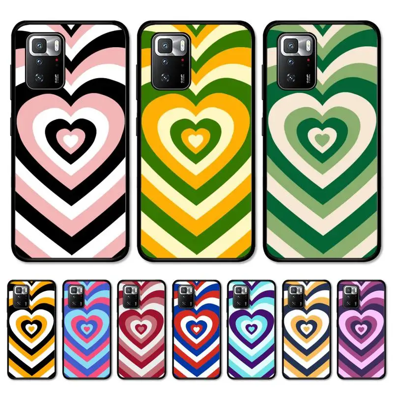 

Love Heart Phone Case For Redmi 9A 8A 7A 7A 7 6A 5A 5 Plus 4X S2 GO K20 K30 6 Note 8 9 Pro Cover