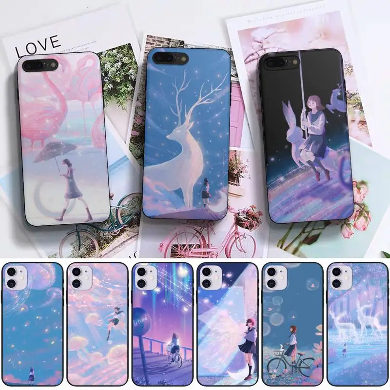 

Dreamland Phone Case Fundas Shell Cover For Iphone 6 6s 7 8 Plus Xr X Xs 11 12 13 Mini Pro Max